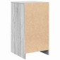 vidaXL Πλαϊνό γραφείο Γκρίζο Σονομα 40 x 40.5 x 75 εκ