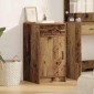 vidaXL Πλαϊνό γραφείο Παλιό ξύλο 40 x 40.5 x 75 εκ Επεξεργασμένο Ξύλο