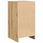 vidaXL Πλαϊνό γραφείο Artisan Oak 40 x 40.5 x 75 εκ Επεξεργασμένο Ξύλο