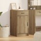 vidaXL Πλαϊνό γραφείο Artisan Oak 40 x 40.5 x 75 εκ Επεξεργασμένο Ξύλο