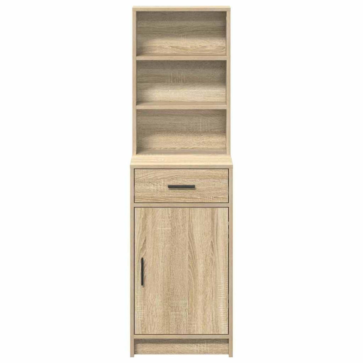 vidaXL Highboard Δρύς Sonoma 41 x 40 x 135 εκ Επεξεργασμένο Ξύλο
