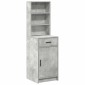 vidaXL Highboard Σκυρόδεμα Γκρι 41 x 40 x 135 εκ Επεξεργασμένο Ξύλο