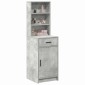 vidaXL Highboard Σκυρόδεμα Γκρι 41 x 40 x 135 εκ Επεξεργασμένο Ξύλο