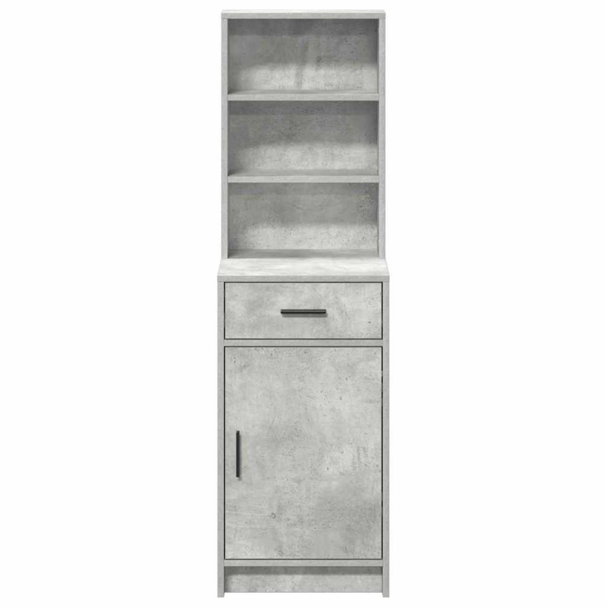 vidaXL Highboard Σκυρόδεμα Γκρι 41 x 40 x 135 εκ Επεξεργασμένο Ξύλο