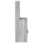 vidaXL Highboard Γκρίζο Σονομα 41 x 40 x 135 εκ Επεξεργασμένο Ξύλο
