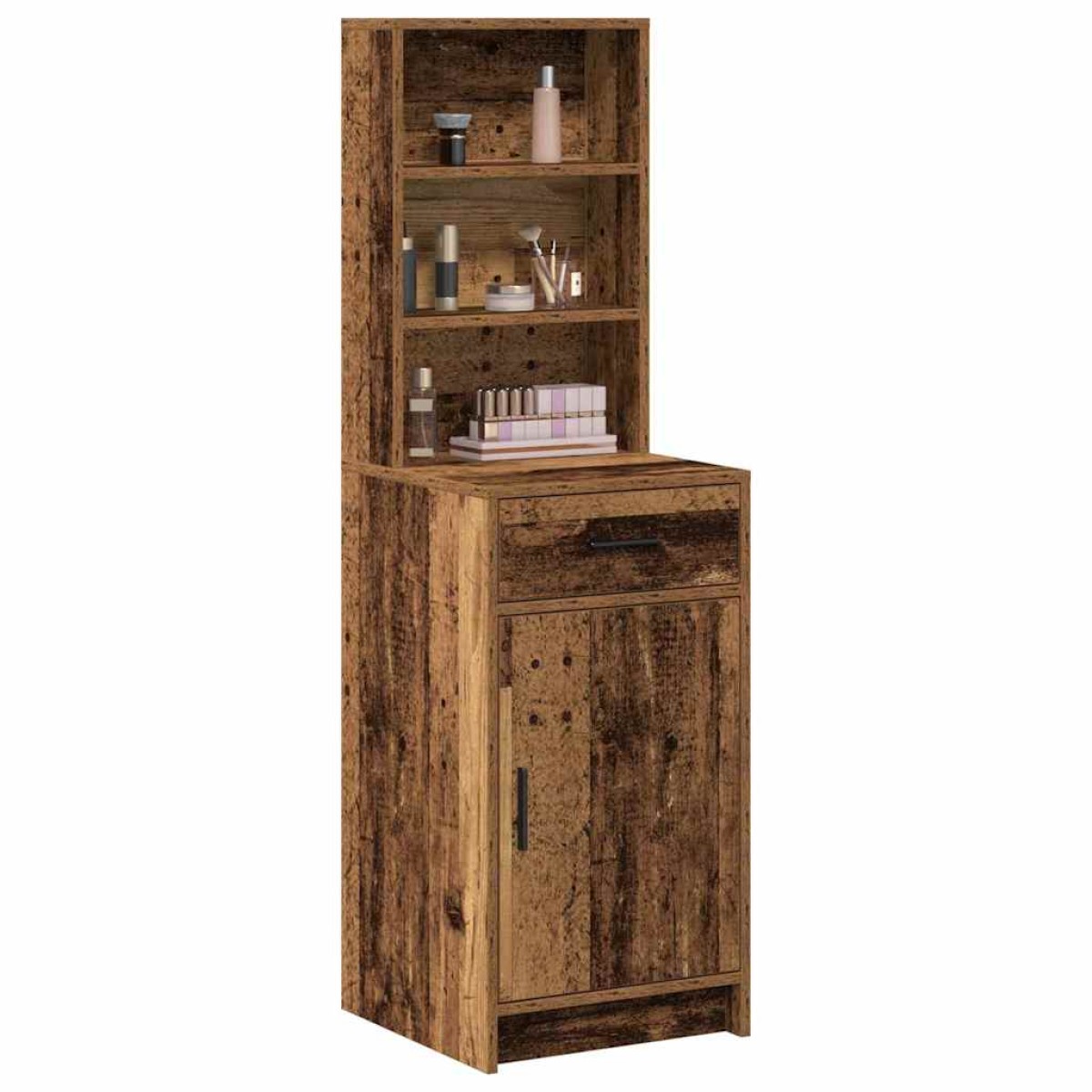 vidaXL Highboard Παλιό ξύλο 41 x 40 x 135 εκ Επεξεργασμένο Ξύλο