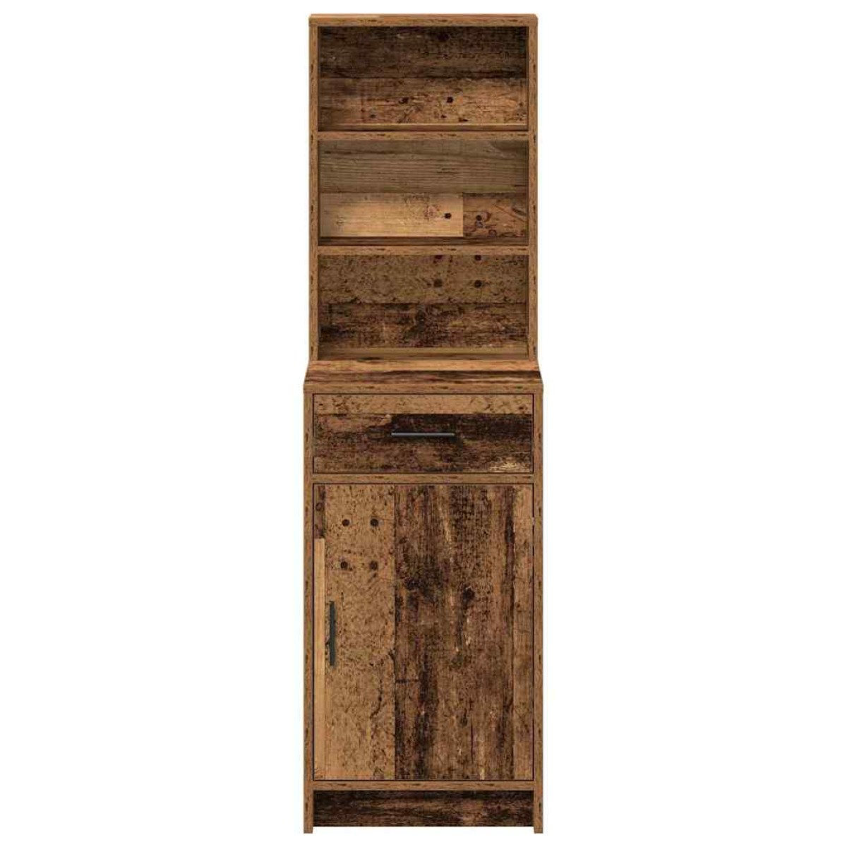 vidaXL Highboard Παλιό ξύλο 41 x 40 x 135 εκ Επεξεργασμένο Ξύλο