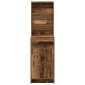 vidaXL Highboard Παλιό ξύλο 41 x 40 x 135 εκ Επεξεργασμένο Ξύλο