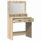 vidaXL Τραπέζι περιποίησης Δρύς Sonoma 79 x 41 x 135 εκ.