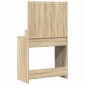 vidaXL Τραπέζι περιποίησης Δρύς Sonoma 79 x 41 x 135 εκ.