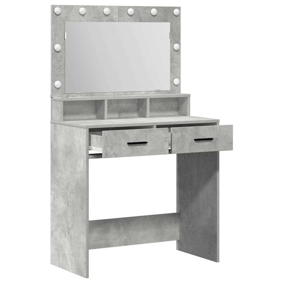 vidaXL Τραπέζι περιποίησης Σκυρόδεμα Γκρι 79 x 41 x 135 εκ.
