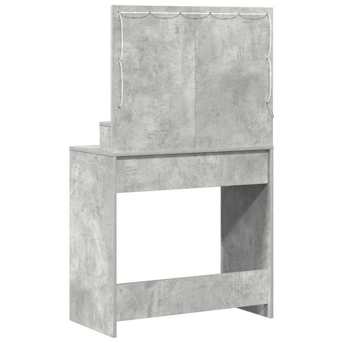 vidaXL Τραπέζι περιποίησης Σκυρόδεμα Γκρι 79 x 41 x 135 εκ.