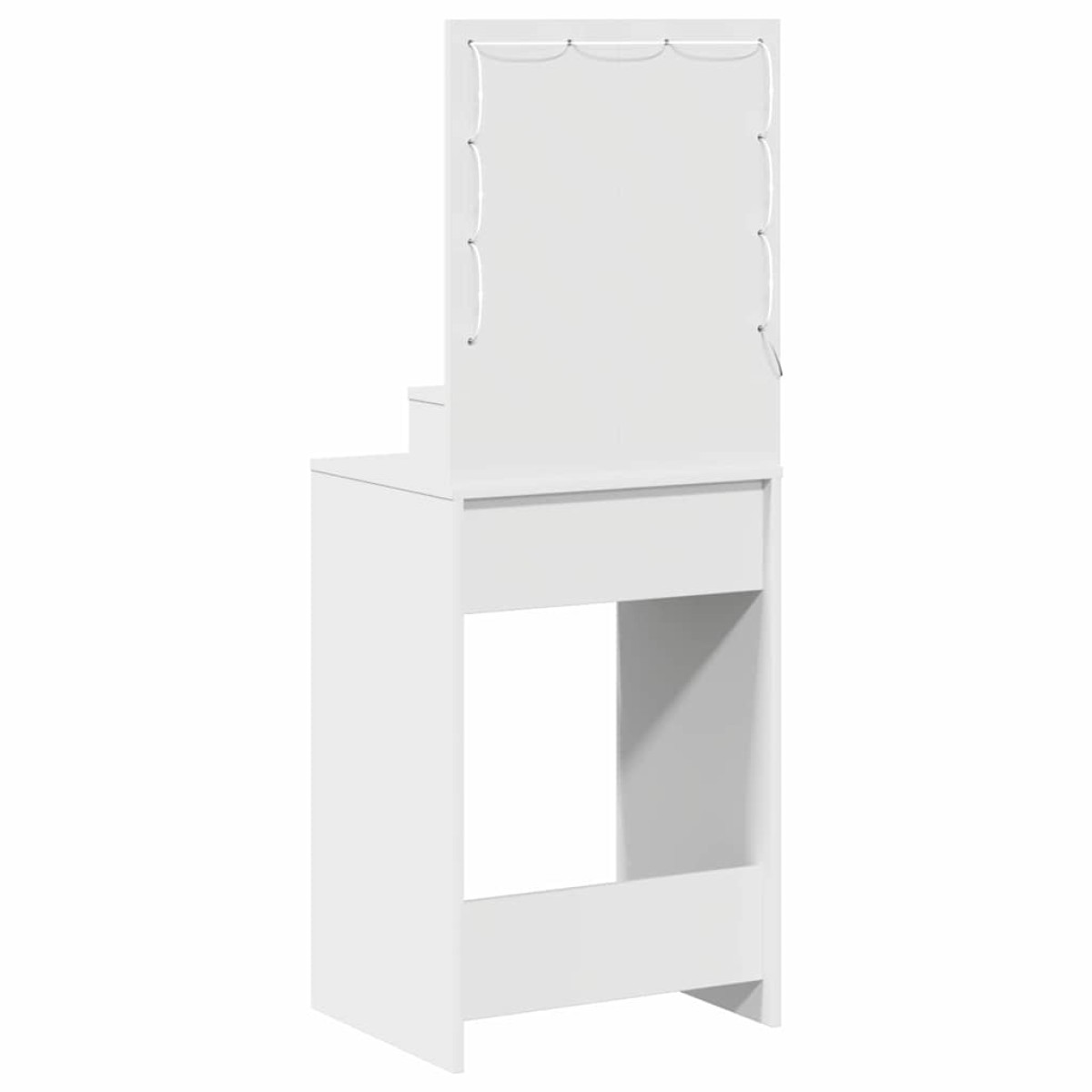 vidaXL Τραπέζι περιποίησης Λευκό 50 x 41 x 135 εκ Επεξεργασμένο Ξύλο