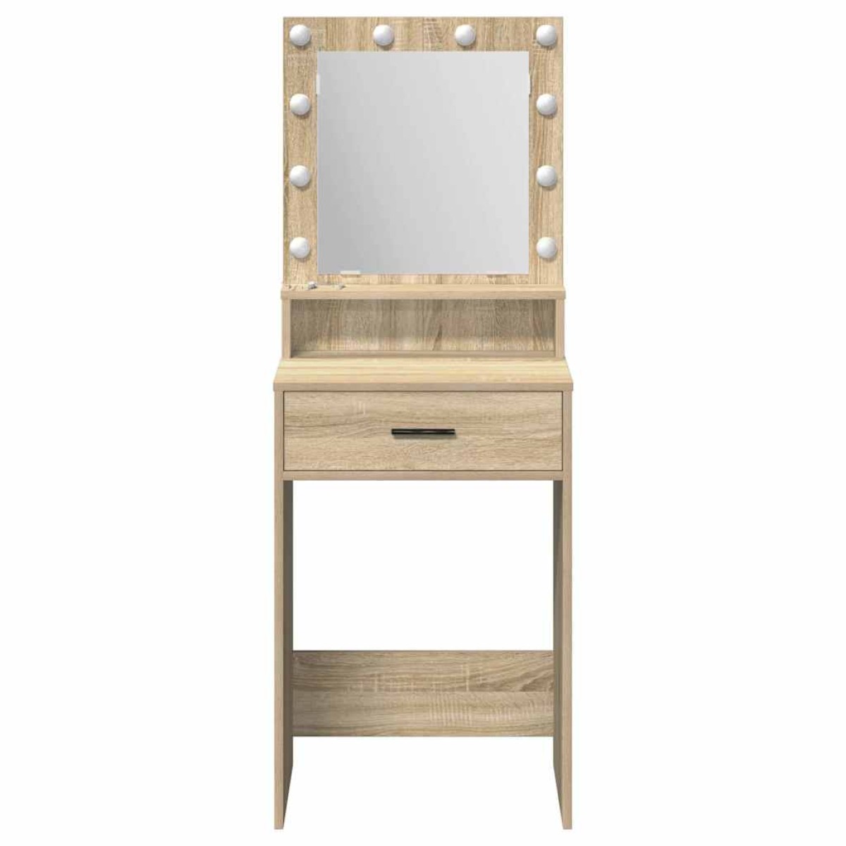 vidaXL Τραπέζι περιποίησης Δρύς Sonoma 50 x 41 x 135 εκ