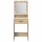 vidaXL Τραπέζι περιποίησης Δρύς Sonoma 50 x 41 x 135 εκ