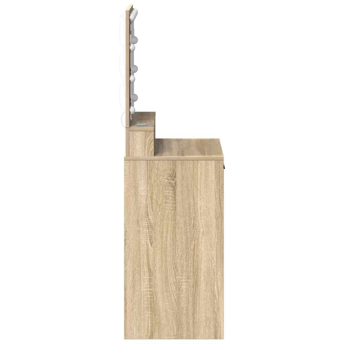 vidaXL Τραπέζι περιποίησης Δρύς Sonoma 50 x 41 x 135 εκ