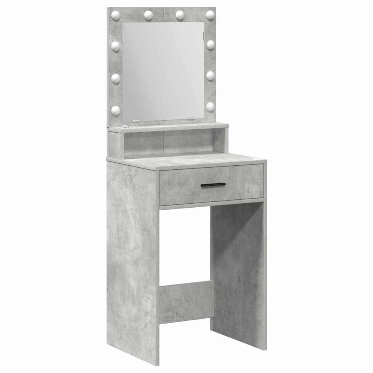 vidaXL Τραπέζι περιποίησης Σκυρόδεμα Γκρι 50 x 41 x 135 εκ