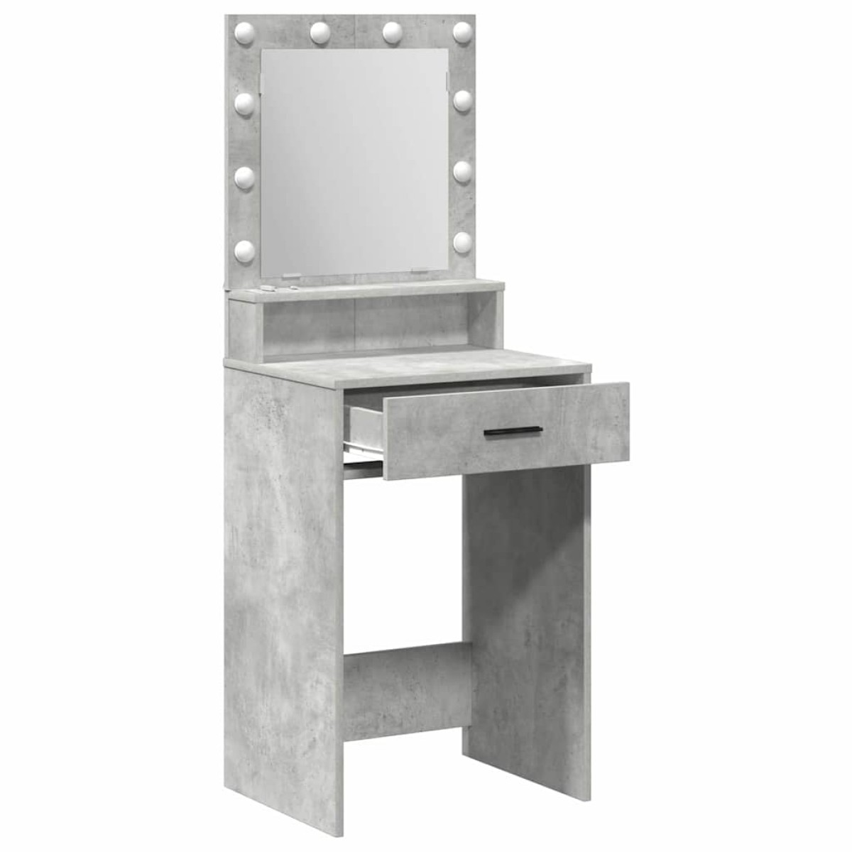 vidaXL Τραπέζι περιποίησης Σκυρόδεμα Γκρι 50 x 41 x 135 εκ