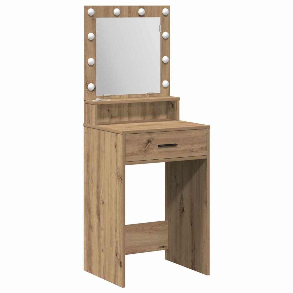 vidaXL Τραπέζι περιποίησης Artisan Oak 50 x 41 x 135 εκ