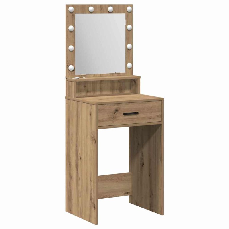 vidaXL Τραπέζι περιποίησης Artisan Oak 50 x 41 x 135 εκ