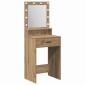 vidaXL Τραπέζι περιποίησης Artisan Oak 50 x 41 x 135 εκ
