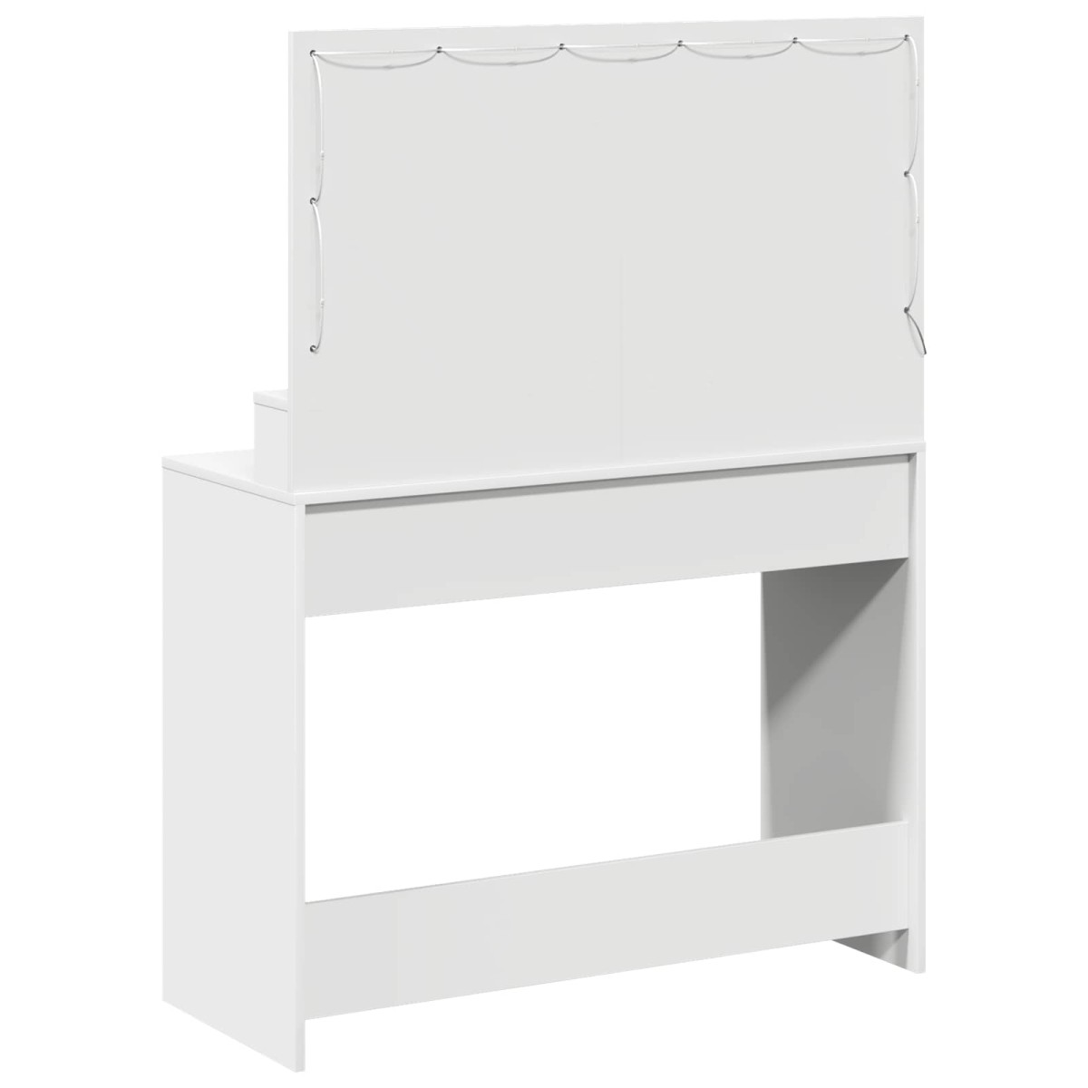 vidaXL Τραπέζι περιποίησης Λευκό 100 x 41 x 135 εκ. Επεξεργασμένο Ξύλο