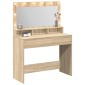 vidaXL Τραπέζι περιποίησης Δρύς Sonoma 100 x 41 x 135 εκ.