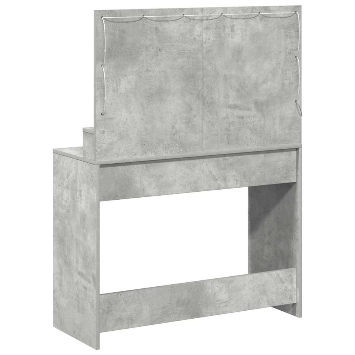vidaXL Τραπέζι περιποίησης Σκυρόδεμα Γκρι 100 x 41 x 135 εκ.