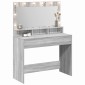 vidaXL Τραπέζι περιποίησης Γκρίζο Σονομα 100 x 41 x 135 εκ.
