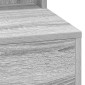 vidaXL Τραπέζι περιποίησης Γκρίζο Σονομα 100 x 41 x 135 εκ.