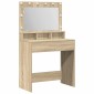 vidaXL Τραπέζι περιποίησης Δρύς Sonoma 75,5 x 41 x 135 εκ.