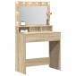 vidaXL Τραπέζι περιποίησης Δρύς Sonoma 75,5 x 41 x 135 εκ.