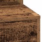 vidaXL Τραπέζι περιποίησης Παλιό ξύλο 75,5 x 41 x 135 εκ.