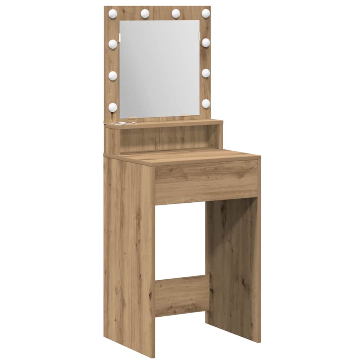vidaXL Τραπέζι περιποίησης Artisan Oak 50 x 41 x 135 εκ
