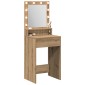 vidaXL Τραπέζι περιποίησης Artisan Oak 50 x 41 x 135 εκ