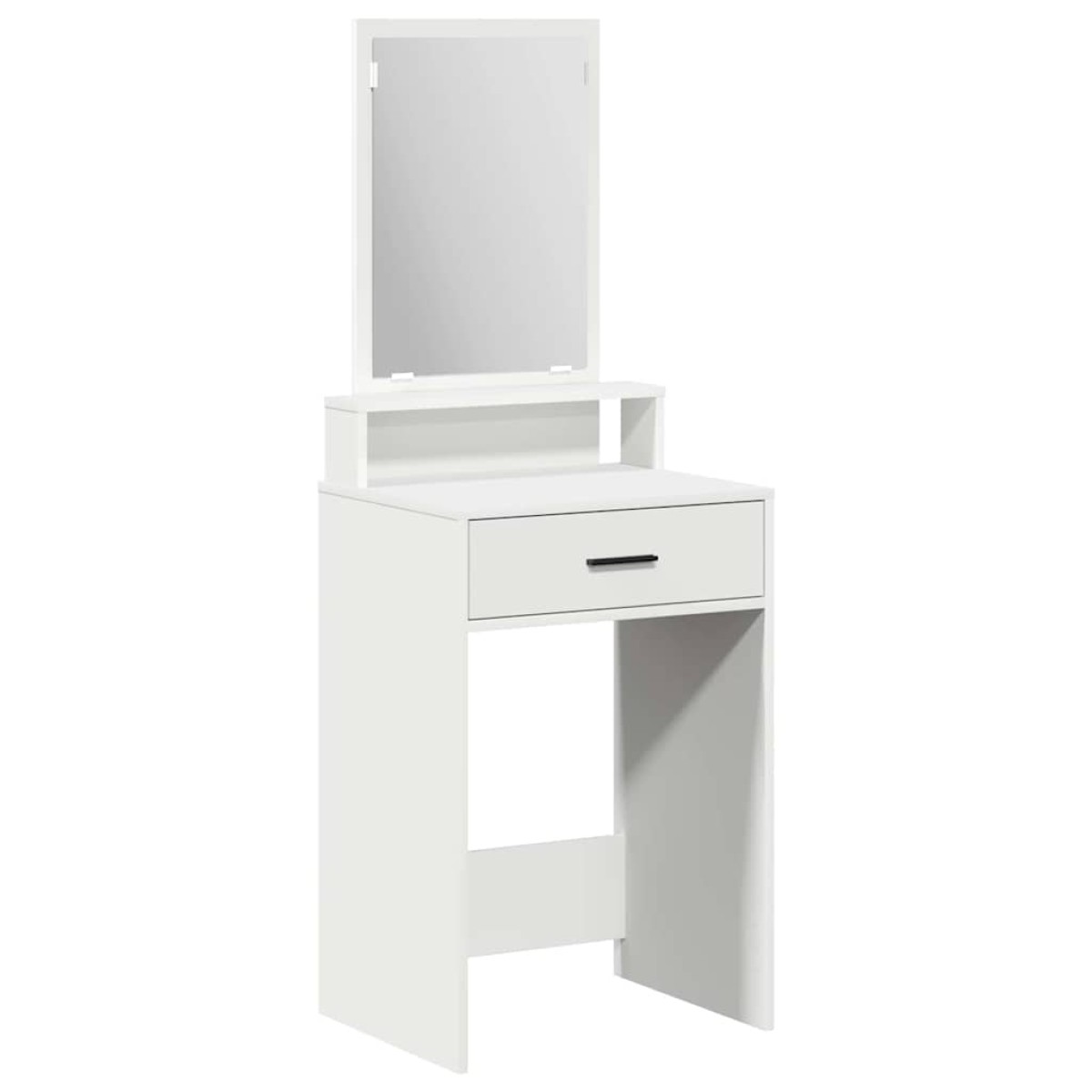 vidaXL Τραπέζι περιποίησης Λευκό 50 x 41 x 140 εκ. Επεξεργασμένο Ξύλο
