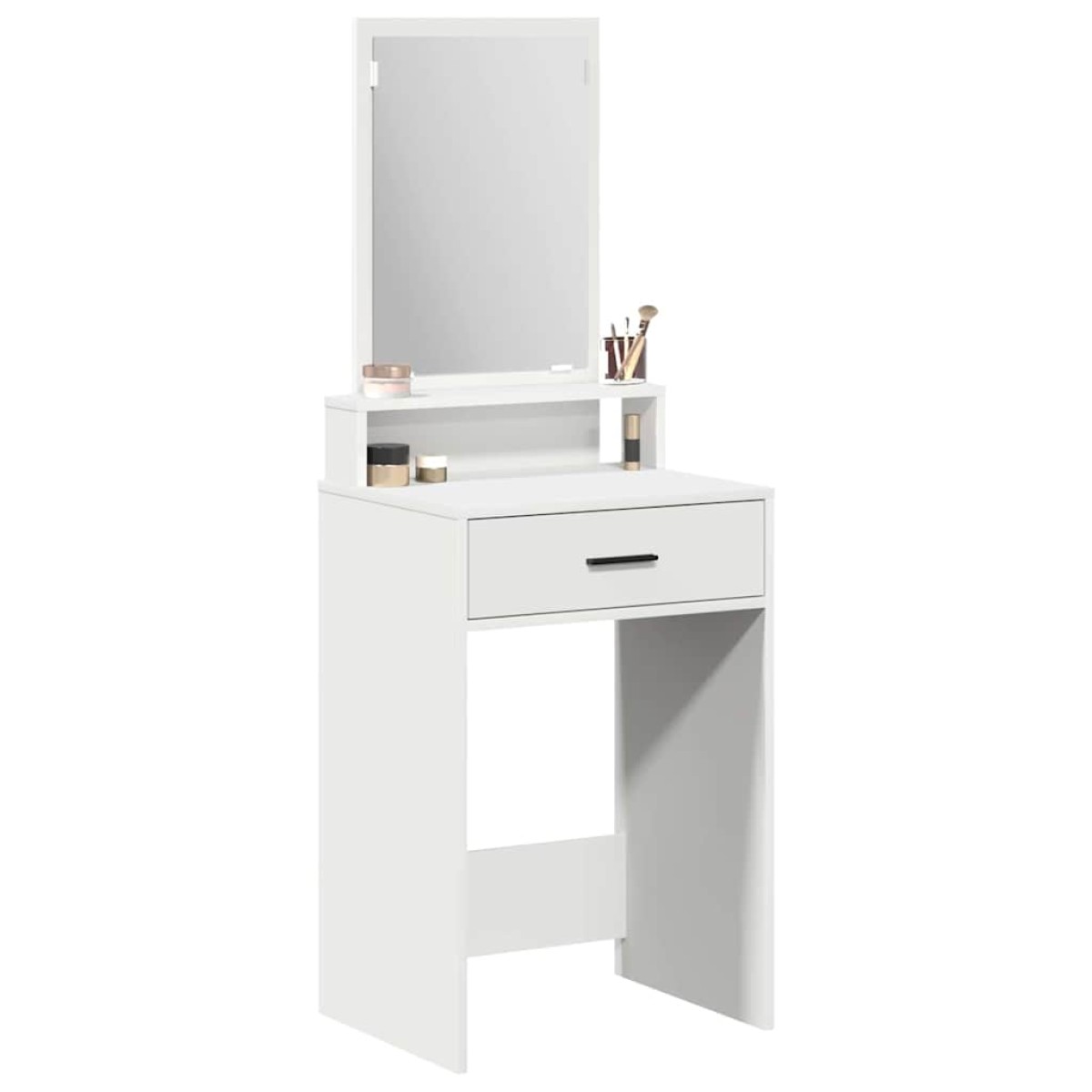 vidaXL Τραπέζι περιποίησης Λευκό 50 x 41 x 140 εκ. Επεξεργασμένο Ξύλο