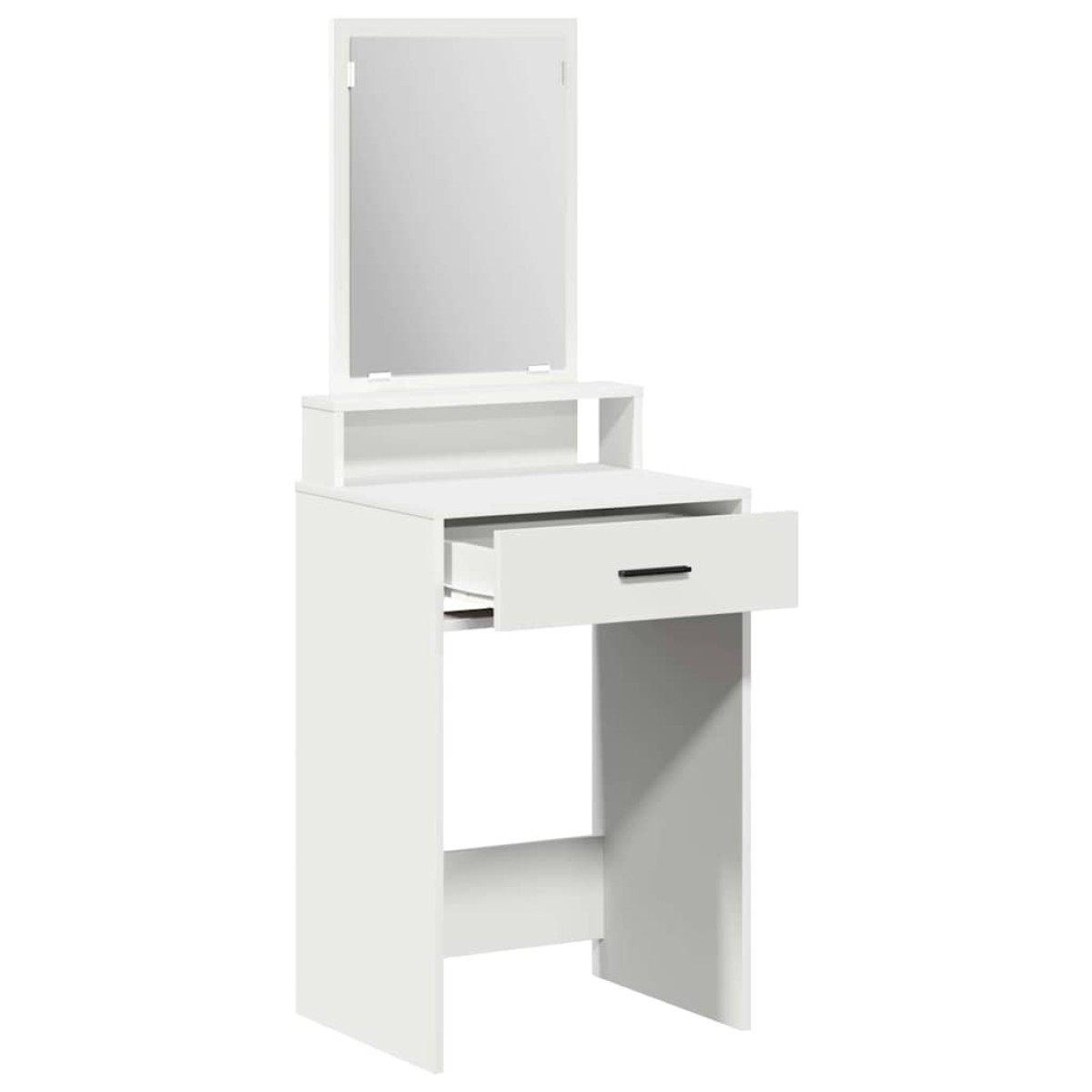 vidaXL Τραπέζι περιποίησης Λευκό 50 x 41 x 140 εκ. Επεξεργασμένο Ξύλο