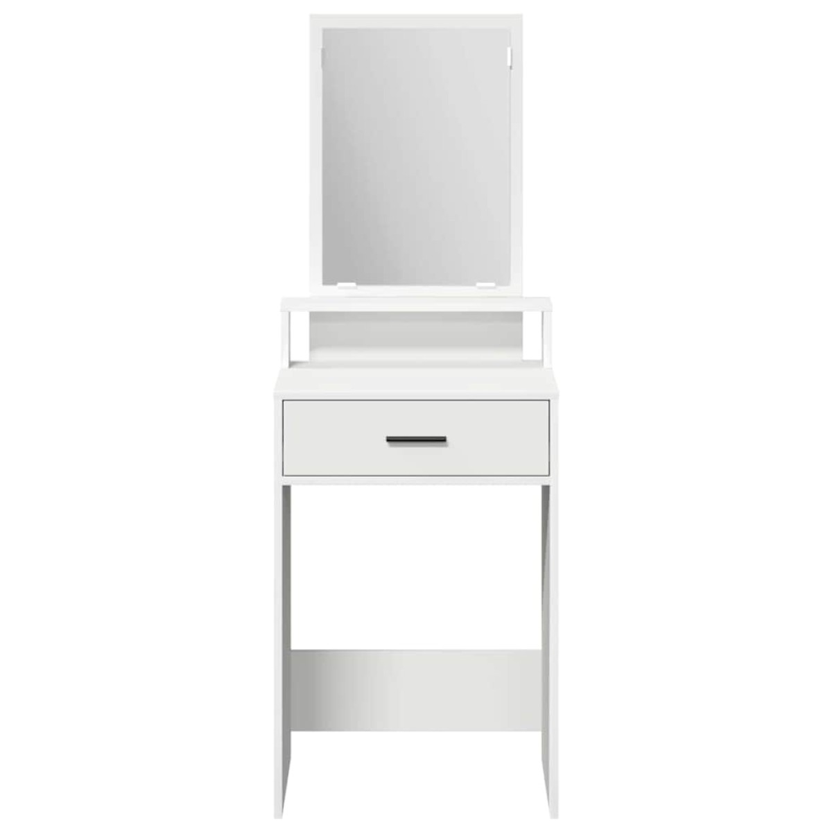vidaXL Τραπέζι περιποίησης Λευκό 50 x 41 x 140 εκ. Επεξεργασμένο Ξύλο