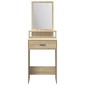 vidaXL Τραπέζι περιποίησης Δρύς Sonoma 50 x 41 x 140 εκ.