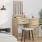 vidaXL Τραπέζι περιποίησης Δρύς Sonoma 50 x 41 x 140 εκ.