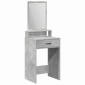 vidaXL Τραπέζι περιποίησης Σκυρόδεμα Γκρι 50 x 41 x 140 εκ.