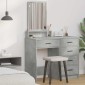 vidaXL Τραπέζι περιποίησης Σκυρόδεμα Γκρι 50 x 41 x 140 εκ.