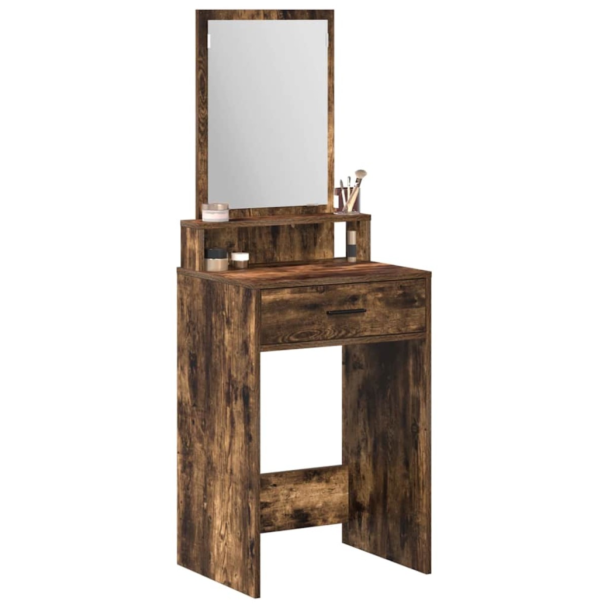 vidaXL Τραπέζι περιποίησης Καπνιστό Δρύς 50 x 41 x 140 εκ.