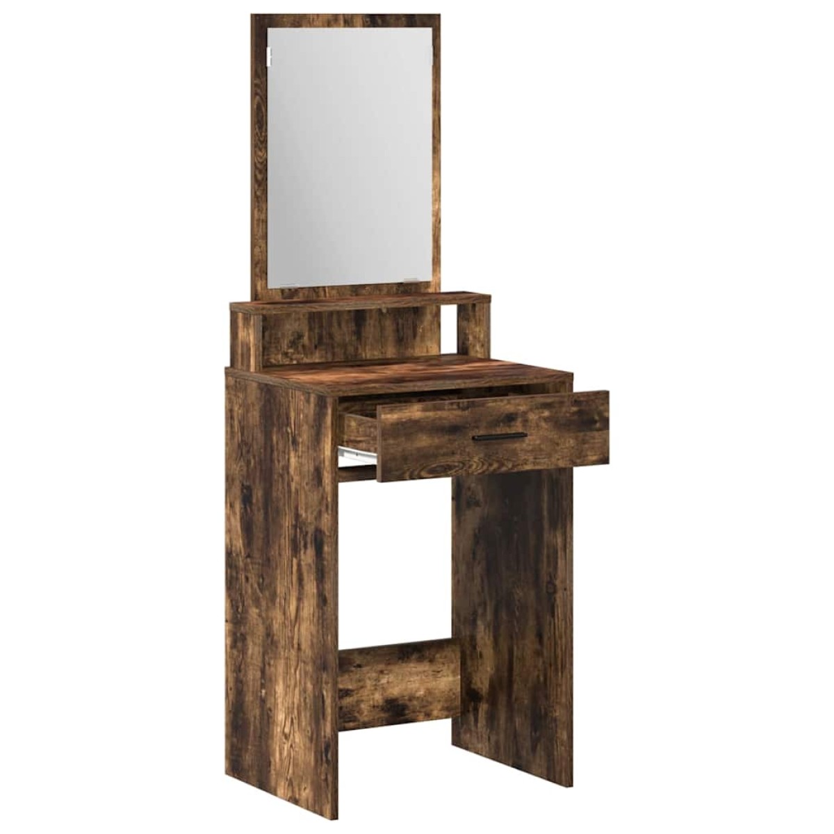 vidaXL Τραπέζι περιποίησης Καπνιστό Δρύς 50 x 41 x 140 εκ.
