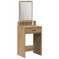 vidaXL Τραπέζι περιποίησης Artisan Oak 50 x 41 x 140 εκ.
