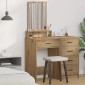vidaXL Τραπέζι περιποίησης Artisan Oak 50 x 41 x 140 εκ.
