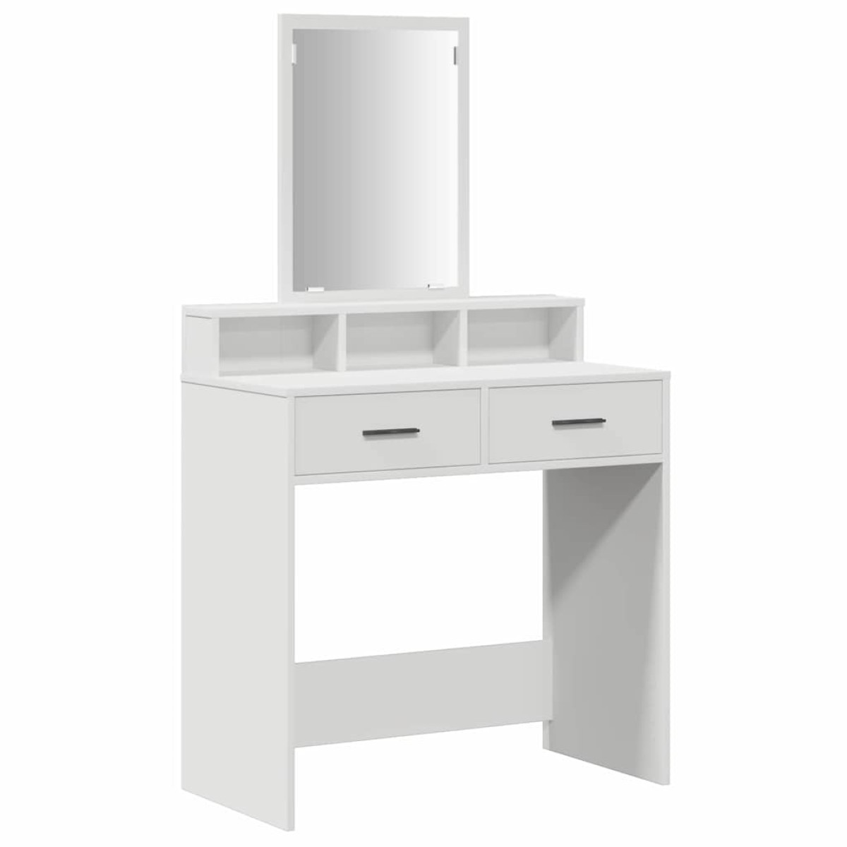 vidaXL Τραπέζι περιποίησης Λευκό 79 x 41 x 140 εκ. Επεξεργασμένο Ξύλο
