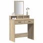 vidaXL Τραπέζι περιποίησης Δρύς Sonoma 79 x 41 x 140 εκ.