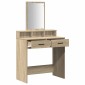 vidaXL Τραπέζι περιποίησης Δρύς Sonoma 79 x 41 x 140 εκ.